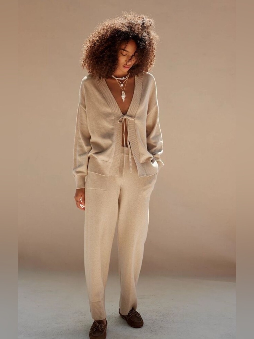 Free People solar sweater set